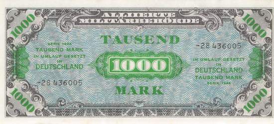r.207c 1000 Mark 1944